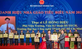 Đam mê nghề giáo, giảng viên trẻ HUTECH được Bộ GD&ĐT tặng danh hiệu Nhà giáo tiêu biểu 