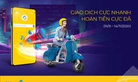 “Giao dịch cực nhanh, hoàn tiền cực đã” cùng PVcomBank