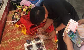 Người chơi tại Lai Châu hào hứng chào đón các sản phẩm xổ số tự chọn của Vietlott