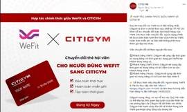Đại diện WeFit: Cảm ơn Citigym hỗ trợ khách hàng WeFit