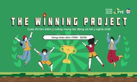 Nhận tài trợ 5 triệu đồng từ Quỹ Hỗ trợ Phát triển Thanh niên (FYE) 