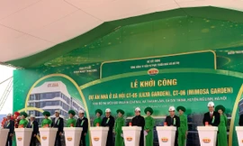 HUD khởi công 2 khu nhà ở xã hội quy mô 280 căn hộ tại Hà Nội