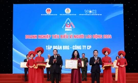 Tập đoàn BRG - Top 10 Doanh nghiệp nhận bằng khen của Bộ Lao động Thương binh và Xã hội