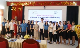 Khởi động dự án Vì mẹ và bé – Vì tầm vóc Việt năm 2022