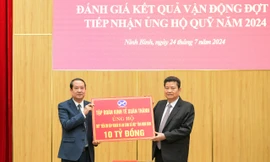 Tập đoàn Xuân Thành ủng hộ 10 tỷ đồng quỹ đền ơn đáp nghĩa và an sinh xã hội