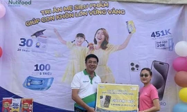 Nutifood GrowPLUS+ rộn ràng tri ân người tiêu dùng dịp cuối năm