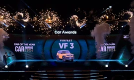 Bộ đôi VF 3 và VF 7 được vinh danh “Ô tô của năm” tại Car Awards 2024