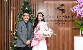 Top 3 Hoa Hậu Việt Nam 2020 giao lưu cùng Chicilon Media