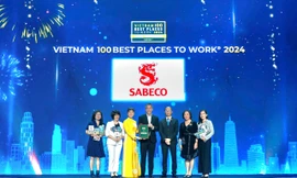 SABECO được vinh danh trong top 100 nơi làm việc tốt nhất Việt Nam năm 2024 