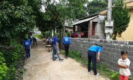 Đội tuyên truyền viên bảo vệ môi trường, chung tay xây dựng nông thôn mới
