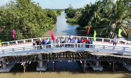Khánh thành cầu Hy Vọng Ceragem 03 tại Vĩnh Thạnh, Cần Thơ