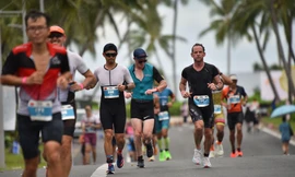 Những hình ảnh ấn tượng từ sự kiện 5150 Triathlon đầu tiên tại Việt Nam
