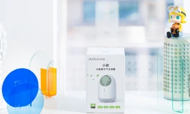 Máy lọc không khí 'nhỏ mà có võ': phân hủy luôn vi khuẩn