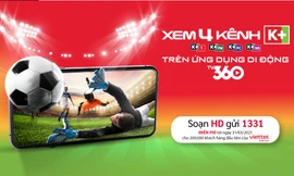 Xem Derby Bắc London với gói tích hợp kênh K+ trên ứng dụng di động TV360