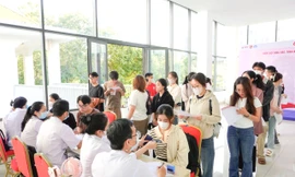 Hơn 500 tình nguyện viên tham gia hiến máu tại trường ĐH Y Dược Buôn Ma Thuột 