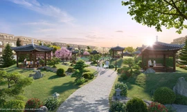 Khám phá Ngự hoa viên độc nhất trong lòng Đảo Vua ở Vinhomes Royal Island