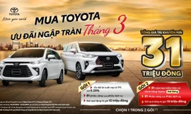 Ưu đãi ngập tràn khi mua bộ đôi Toyota Veloz Cross và Avanza Premio trong tháng 3