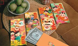 Phong bao lì xì mang ý nghĩa không nằm ở số tiền mừng mà quan trọng là ở thiện ý