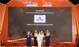 Hòa Phát vào Top 50 Doanh nghiệp Việt Nam xuất sắc năm 2021