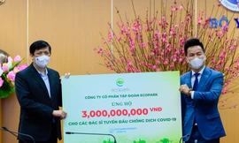 Ecopark dừng quảng cáo và sự kiện Tết để ủng hộ hàng tỷ đồng giúp Hải Dương chống Covid-19