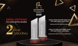DKRA VietNam đón nhận bộ đôi giải thưởng danh giá Đông Nam Á