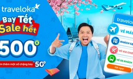 Vé máy bay Tết ưu đãi giảm 500.000 đồng trên Traveloka 