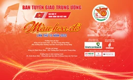 Chương trình “Màu hoa đỏ”: Tái hiện lịch sử vẻ vang của dân tộc
