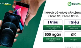 Khách hàng được tặng thêm 1.000.000đ khi mang máy cũ tới Viettel Store lên đời iPhone 12