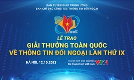 Giải thưởng toàn quốc về thông tin đối ngoại lần thứ IX