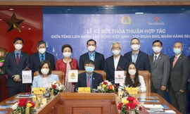 Tổng Liên đoàn Lao động Việt Nam ký kết Thỏa thuận hợp tác với BRG và SeABank 