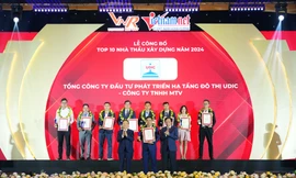 UDIC lần thứ 6 được vinh danh Top 10 VNR năm 2024