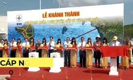 CLIP: Công trình đường dây 220kV vượt biển dài nhất Đông Nam Á cấp điện cho đảo Phú Quốc