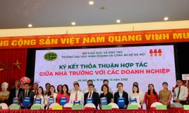 Lễ ký kết thoả thuận hợp tác giữa ĐHKD và CN Hà Nội với các doanh nghiệp & diễn đàn xây dựng hệ sinh thái khởi nghiệp 