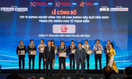 AIA Việt Nam được vinh danh Doanh nghiệp Sáng tạo và Kinh doanh hiệu quả
