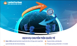 Chuyển tiền quốc tế qua LienVietPostBank nhận nhiều ưu đãi