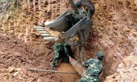 Hiện, Việt Nam có khoảng 1/5 diện tích bị ô nhiễm bom mìn, vật liệu nổ sót lại sau chiến tranh.