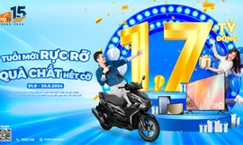 Tham gia chương trình 'Tuổi mới rực rỡ - Quà chất hết cỡ' cùng MyTV