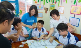 Mô hình Trường học ứng phó thông minh với biến đổi khí hậu lần đầu tiên triển khai tại Việt Nam