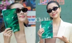 Tăng Thanh Hà đến chúc mừng nhà văn Dương Bình Nguyên ra mắt tiểu thuyết mới
