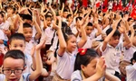 Không khí hân hoan trong lễ khai giảng năm học mới ở Trường Tiểu học Yết Kiêu