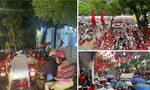 Góc đẹp xem diễu binh kín chỗ, người dân sẵn sàng "xuyên đêm" bất chấp thời tiết