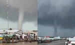 Vòi rồng cao trăm mét xuất hiện trên biển ở Cà Mau, vì sao có hiện tượng này?