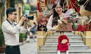 Giới trẻ TP. HCM rủ nhau chụp ảnh Tết sớm, diện áo dài lan tỏa nét đẹp truyền thống Việt