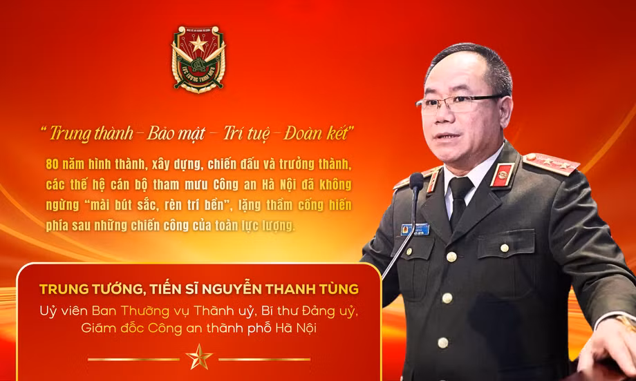 80 năm lực lượng Tham mưu Công an Thủ đô: Vững vàng bản lĩnh, tiên phong đổi mới