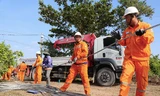 Xuyên Tết trên công trường xây dựng lưới điện phía Nam