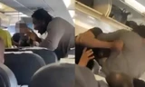 Hai ngôi sao ẩu đả dữ dội trên máy bay 