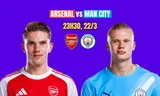 Nhận định chung kết Cúp Liên đoàn Anh Arsenal vs Man City, 23h30 ngày 22/3: Giải cơn khát danh hiệu