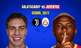 Nhận định Juventus vs Galatasaray, 3h00 ngày 26/2: 'Còn nước còn tát'