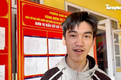 Lá phiếu đầu đời của cử tri trẻ ở Lâm Đồng