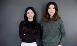 Demi Guo (bên trái) và bạn học Chenlin Meng là đồng sáng lập Pika. Ảnh: Pika